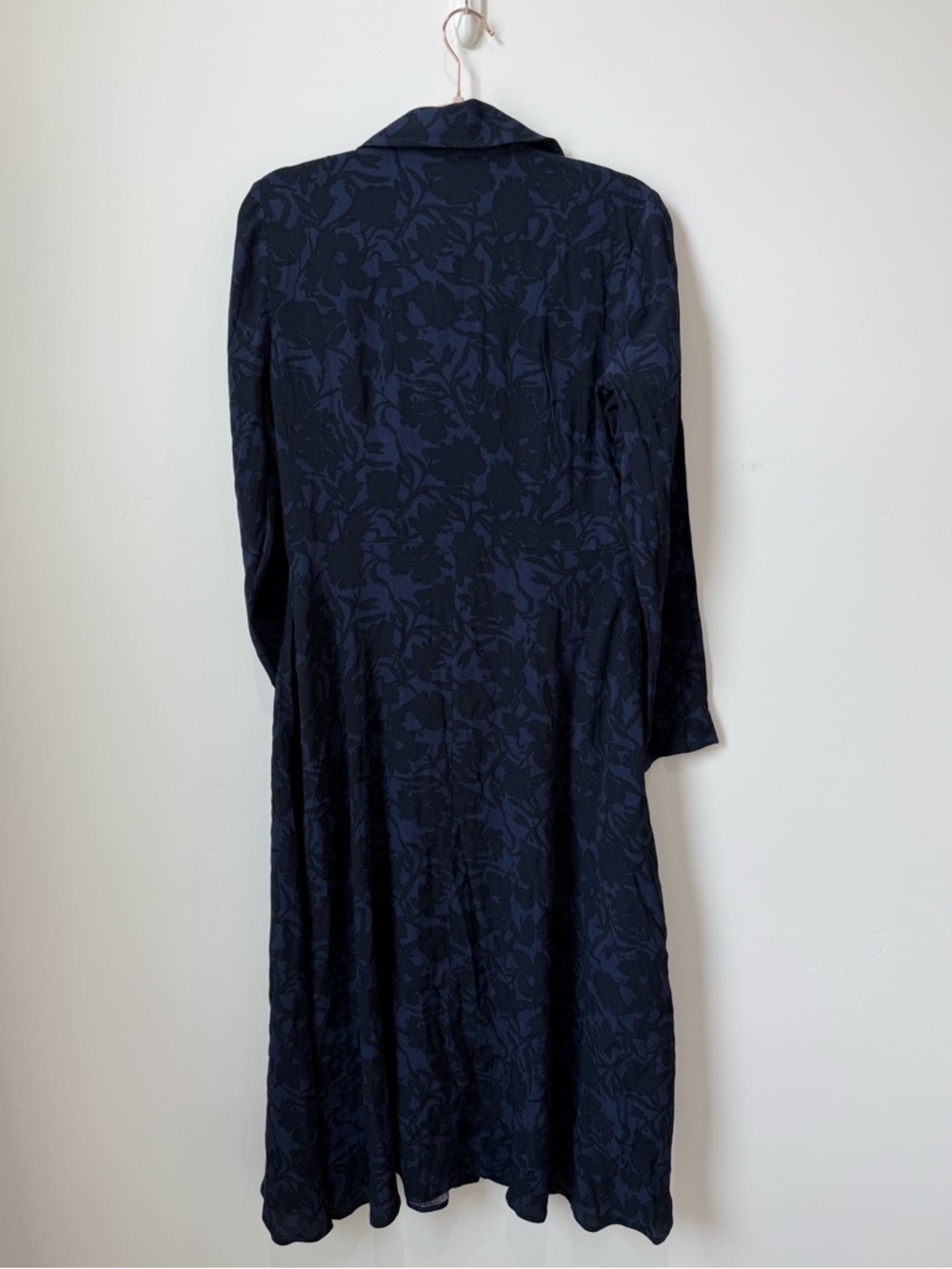 NWT Madewell Smocked Midi Shirtdress size 6 - Picture 6 of 8